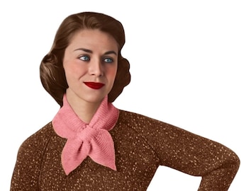 1950s Marple Scarf And Jumper Knitting Pattern