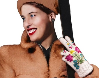 1940s Norwegian Gloves Knitting Pattern