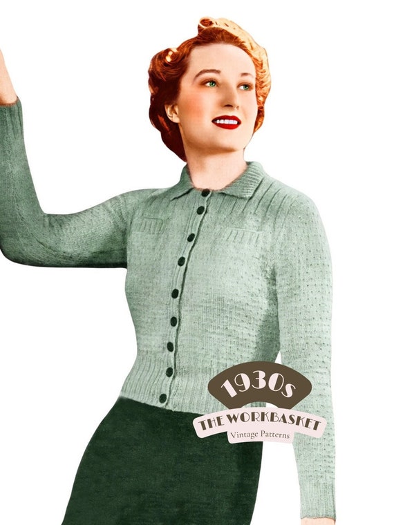 1930s cardigan deals