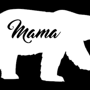 Mama Bear window vinyl