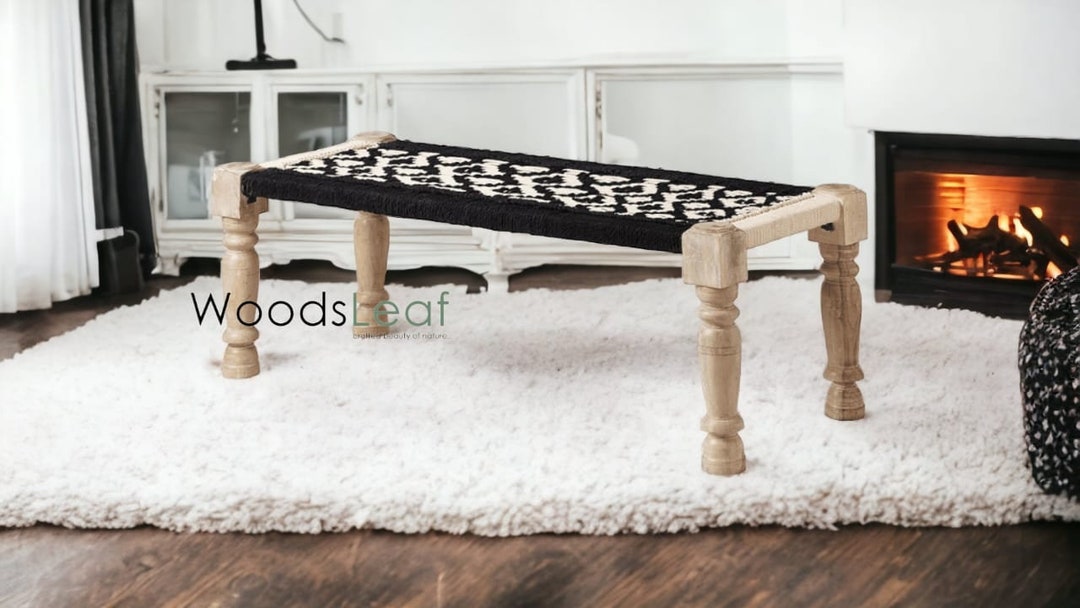 Charpai Wooden Indian Khat for Sitting ,home Decor Sofa Set Handmade