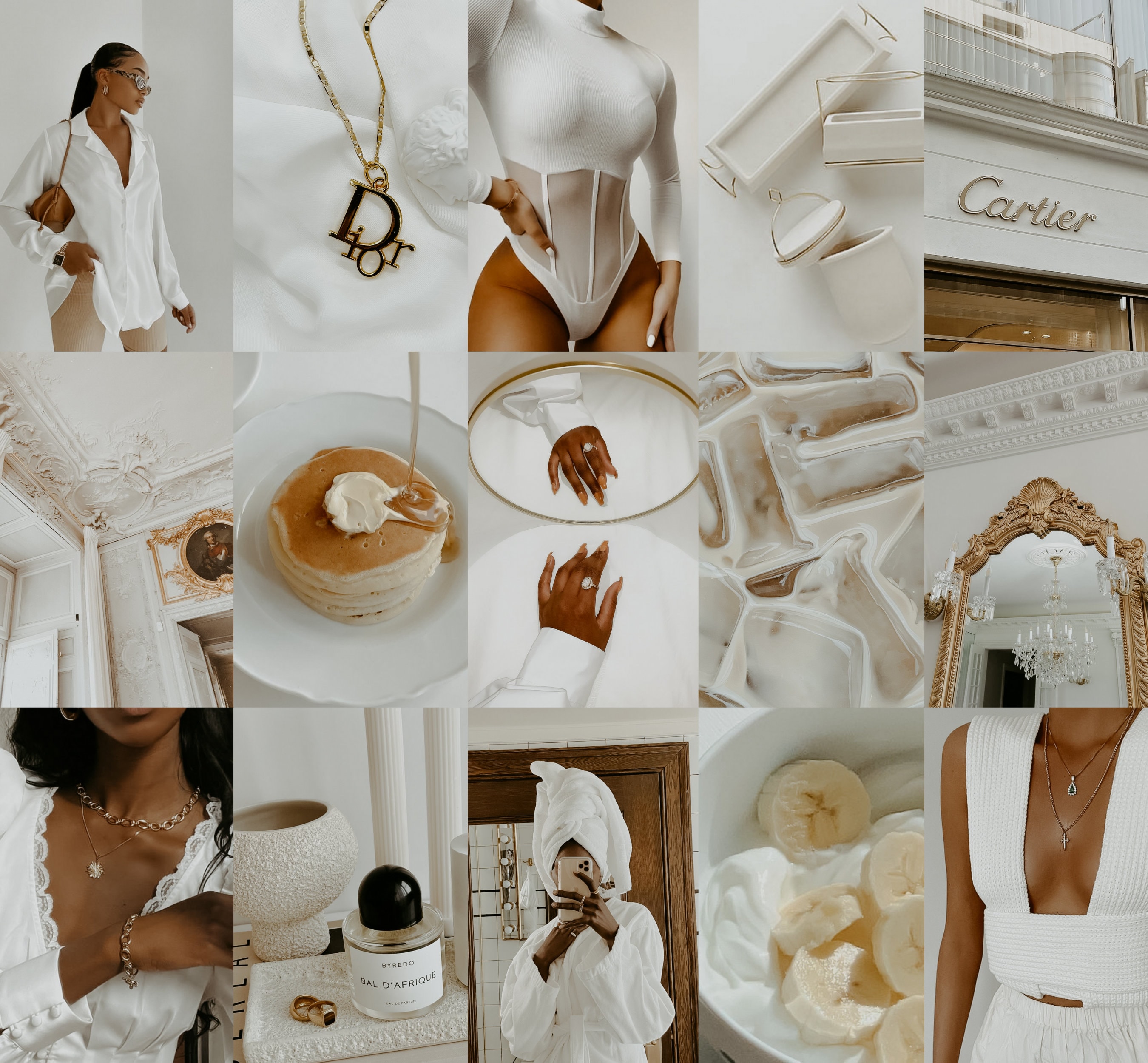 63 PCS Minimalist Aesthetic Wall Collage White Aesthetic - Etsy