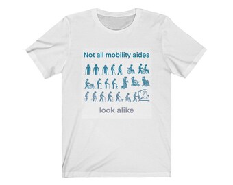 Niet alle mobiliteitshulpmiddelen zien er hetzelfde uit als een wit T-shirt