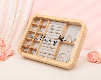 Personalization Jewelry Box, Mothers Day Gift, Large Jewelry Box, Vintage Jewelry Box, Gift For Women Her, Custom Jewelry Box, Wedding Gift