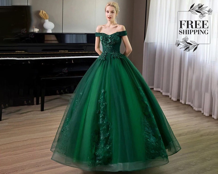 Luxury Off Shoulder Bead Quinceanera Dresses Ball Gown Puffy Prom Sweet 16  Dress  eBay