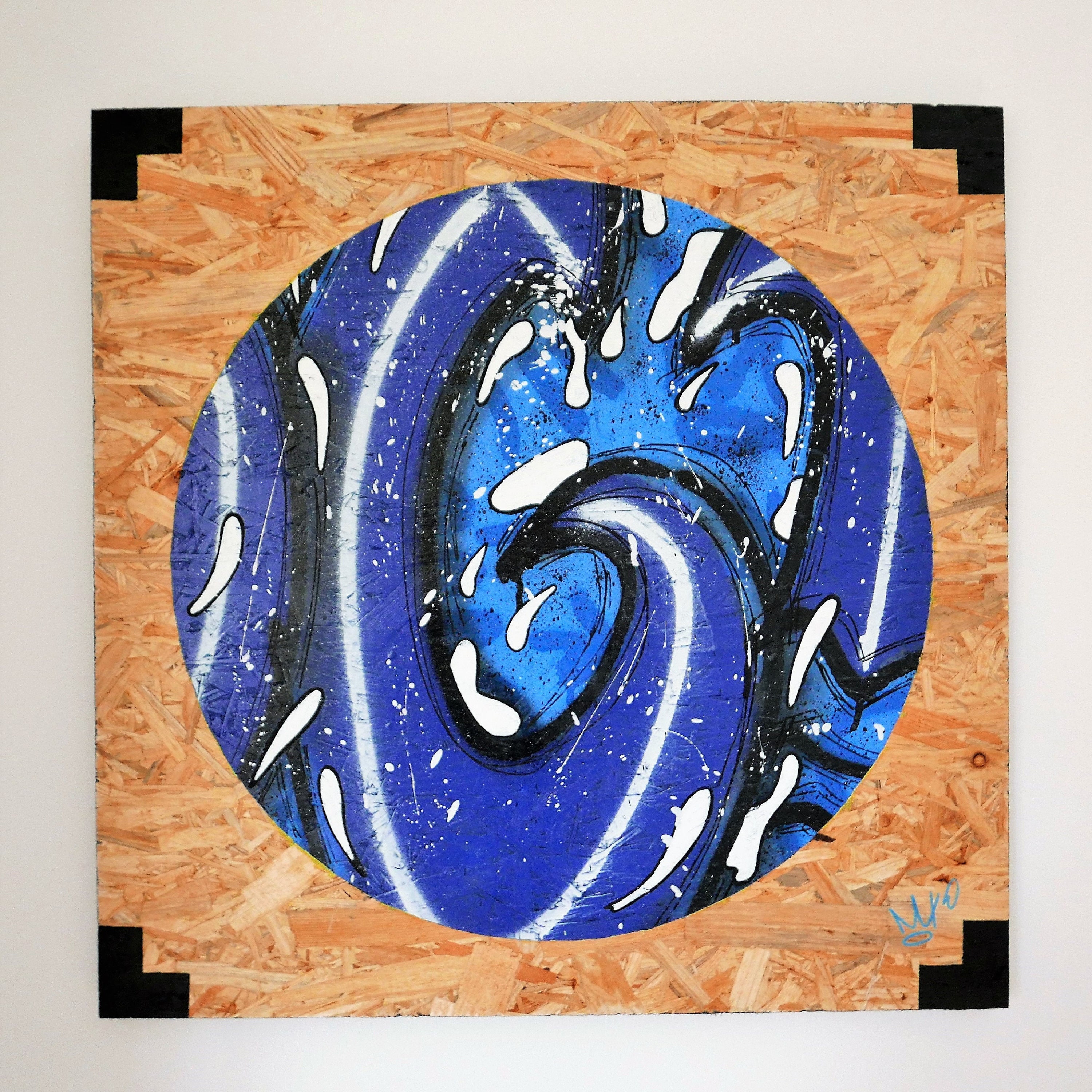 Tableau La Vague 60x60cm