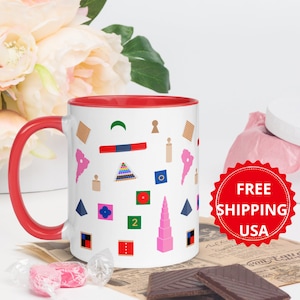 Montessori mug cup | Montessori teacher gift, present |  Montessori mom gift,  Montessori teacher training gift