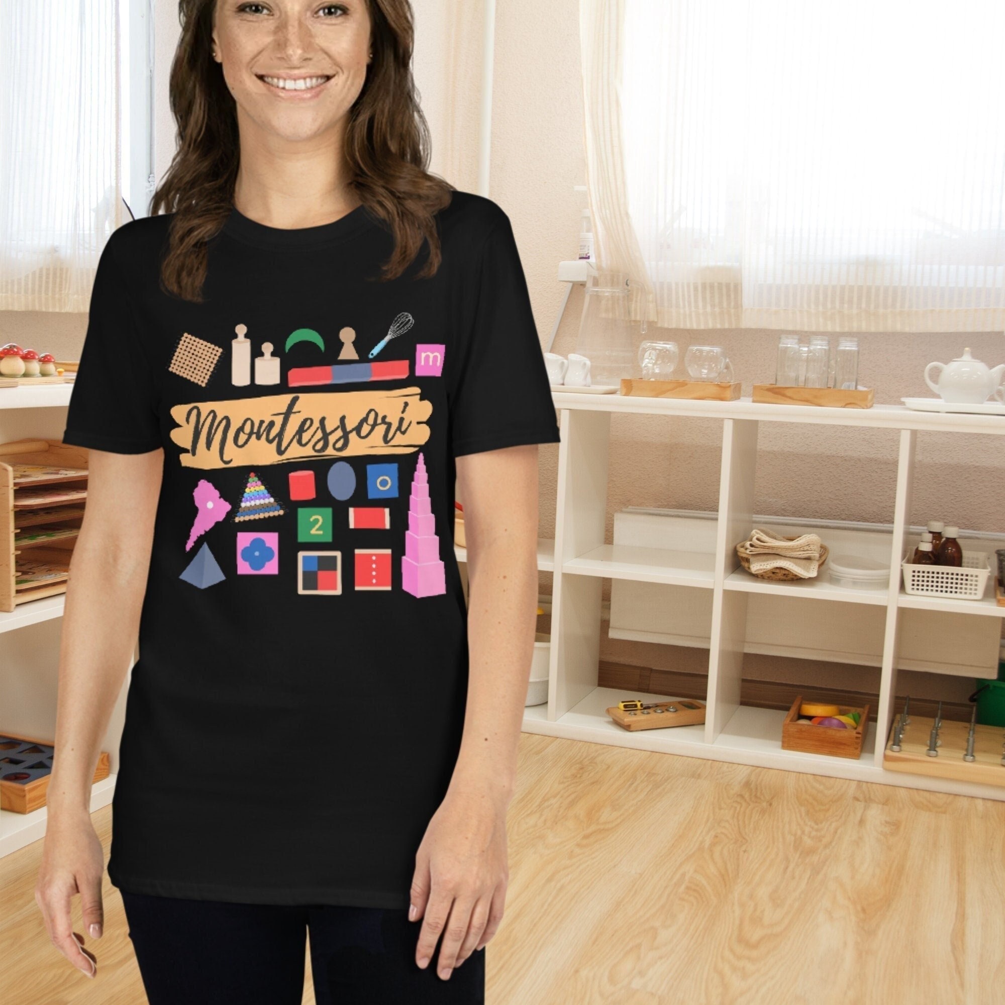 Montessori Mama  Essential T-Shirt for Sale by TMAspiritstore