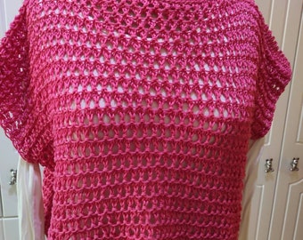 Handmade knit top