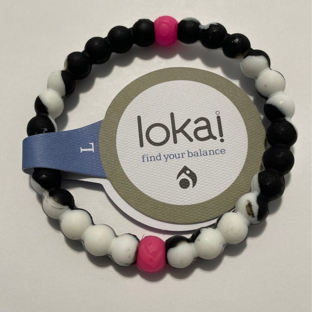 Classic Lokai Bracelet Clear Size XL New With Tags Earth Elements Silicone  | eBay