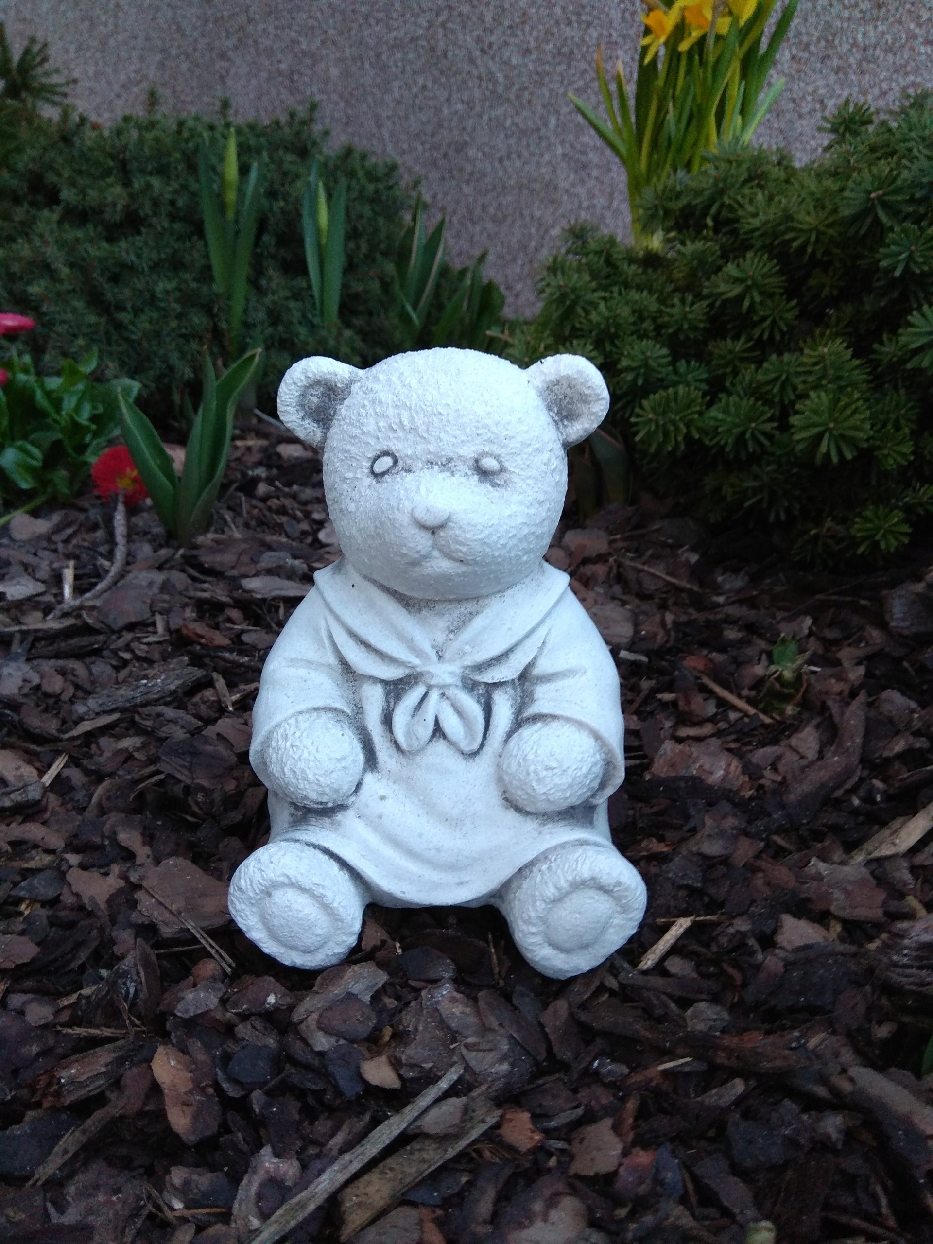 Sitting Australian Bear Statue Concrete Teddy Bear