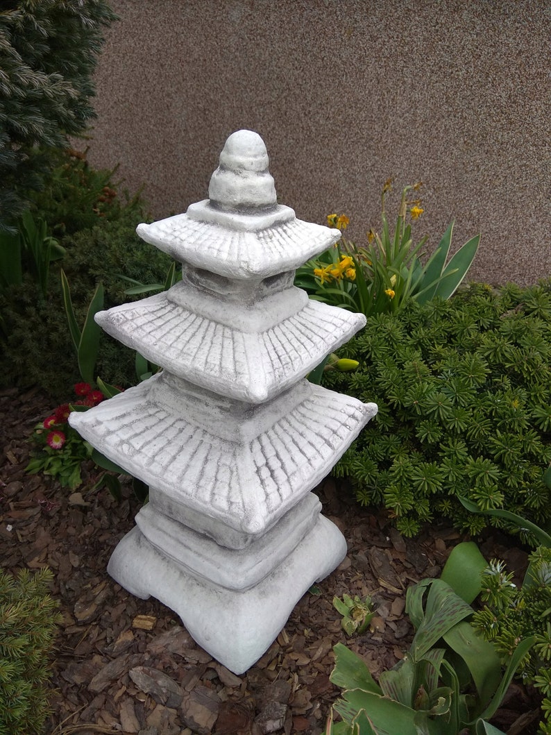 Japanese Pagoda, Zen Garden, Chinese Art, Stone Pagoda, Garden Ornament