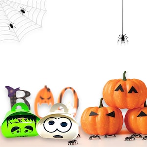 Halloween party boxes - Spooky themed treat box - Trick or treats box- Halloween treats box - Halloween themed boxes