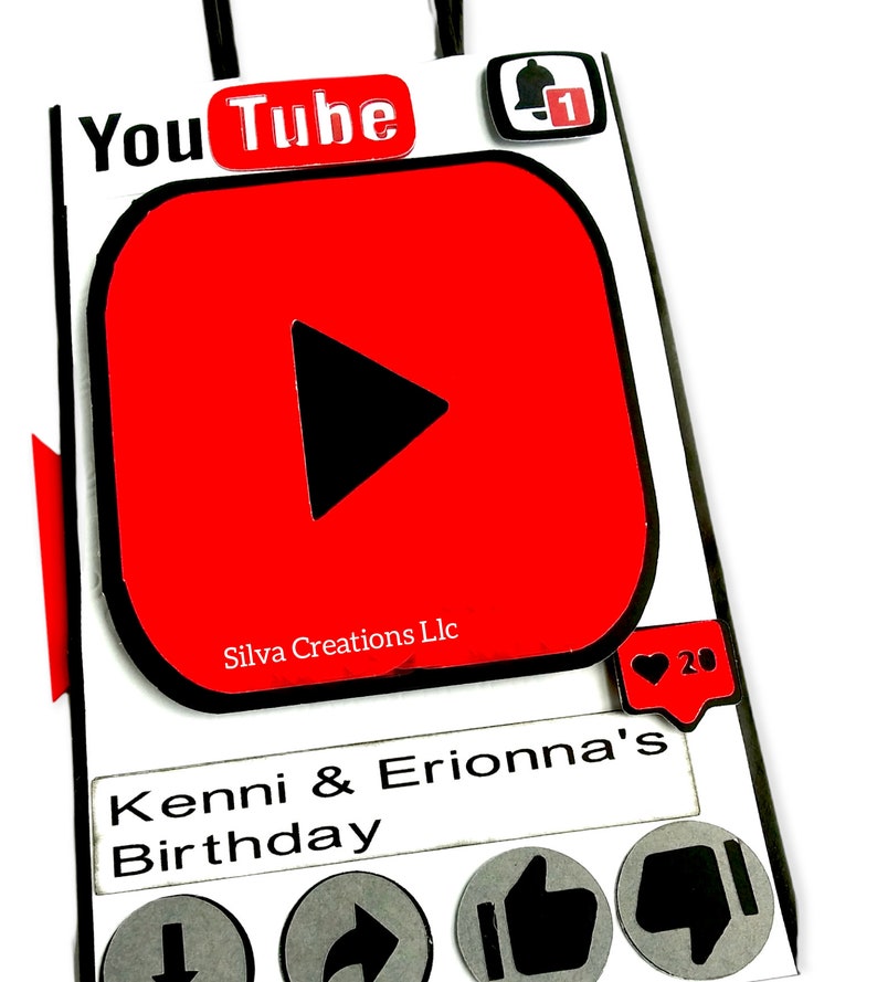 Youtube Party Theme, Youtube Party Supplies, Youtube Birthday Decoration, Youtube Party Box, Set