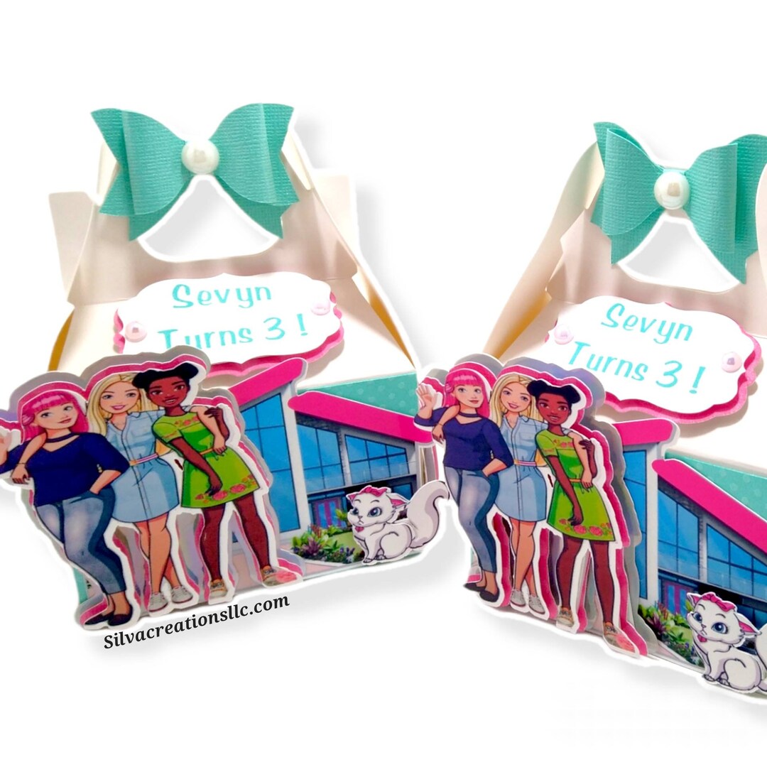 Barbie Dream House Party Supplies, Barbie Dream Party Décor, Barbie Party Box, Set of 10 - Etsy
