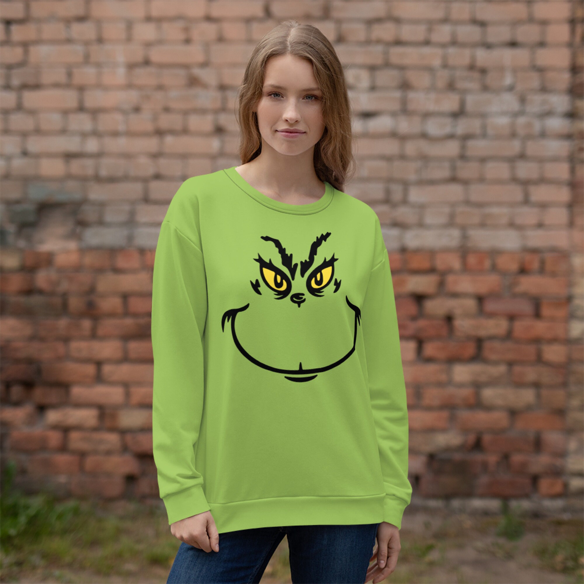 Unisex Sweatshirt the Grinch - Etsy