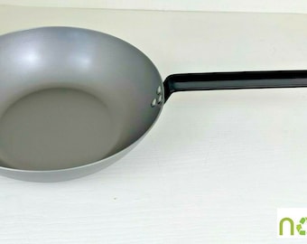 NAKED by WILKINSON 1888- 10" Wok. Eco-Friendly. Recyclable. Pre-Seasoned Carbon Steel. Lifetime Guarantee