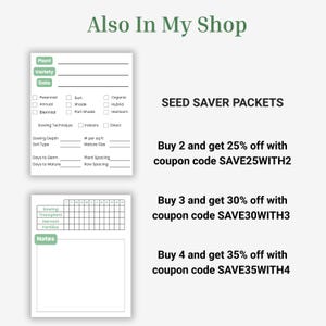 Plant Profile, Watering Schedule, Plant Care Journal, Houseplant Care Instructions Bundle, Gardening Printable, Plant Tracker, Plant Log image 9