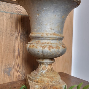 Superb antique cast iron Medici Cup
