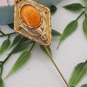 Superb designer pin brooch signed Jacques Esterel made in France