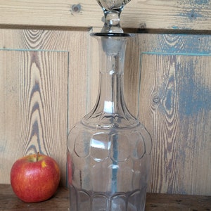 Very beautiful vintage glass water carafe