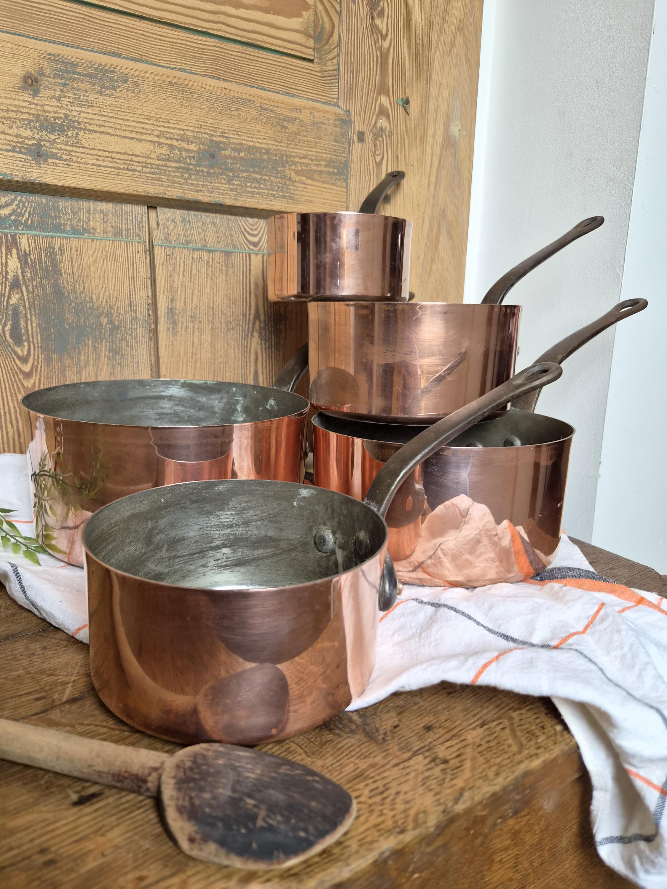 Vintage Williams Sonoma Copper Pots - Etsy