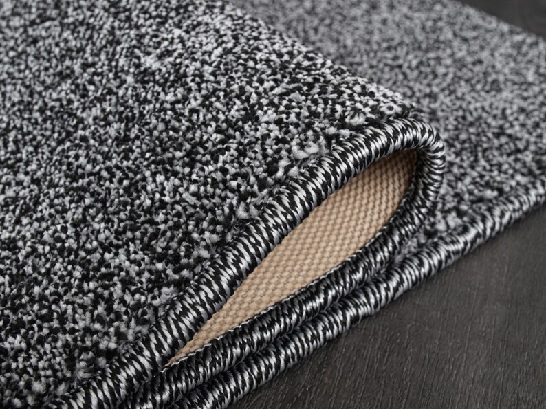 Custom Size Speckled Carpet Runner Rugs Non Slip Backing Pet Friendly Stain Resistant Cut to