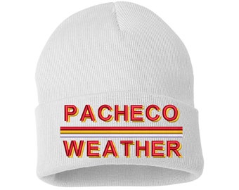 Kansas City Chiefs Isaiah Pacheco Winter Weather Beanie, Hat, Cap, Toque