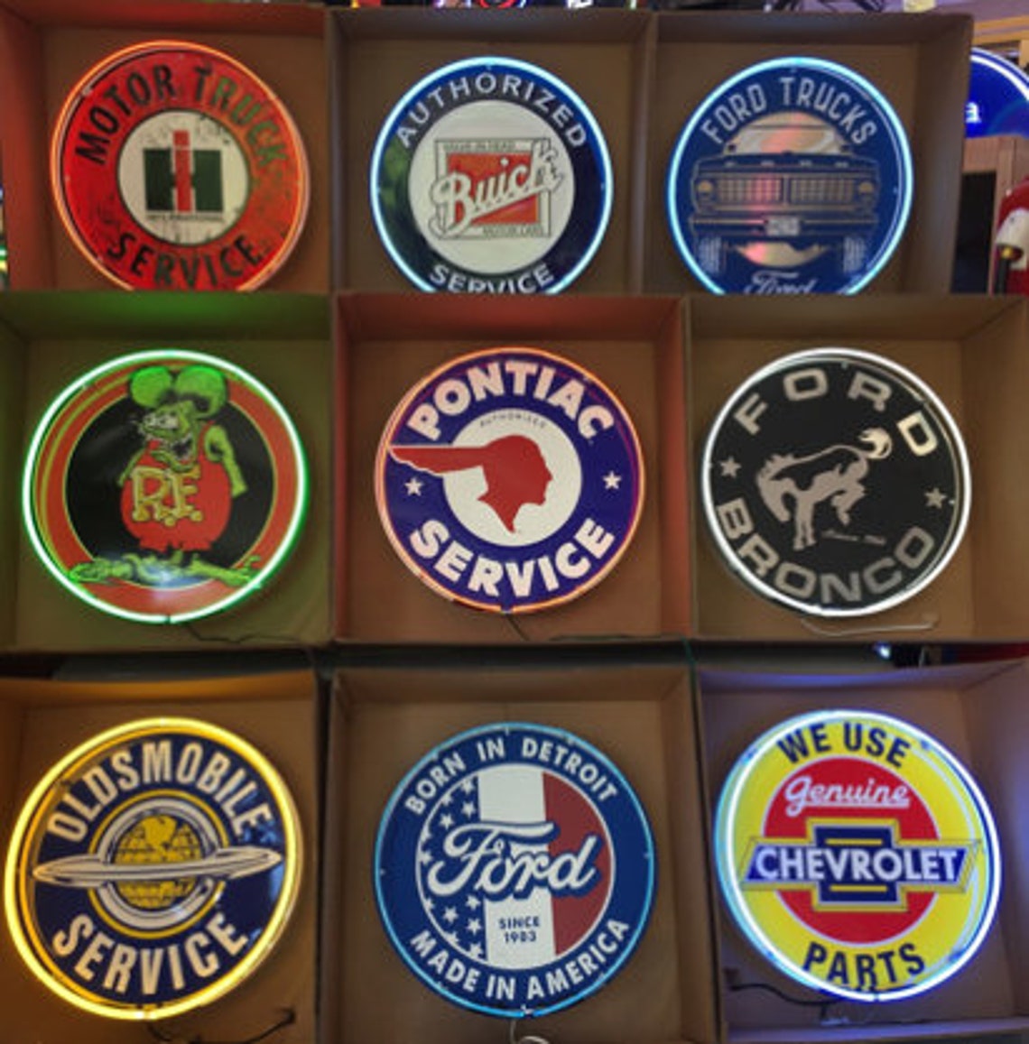 Chevrolet Trucks Neon Sign Chevy Truck Signs / Neons / Etsy