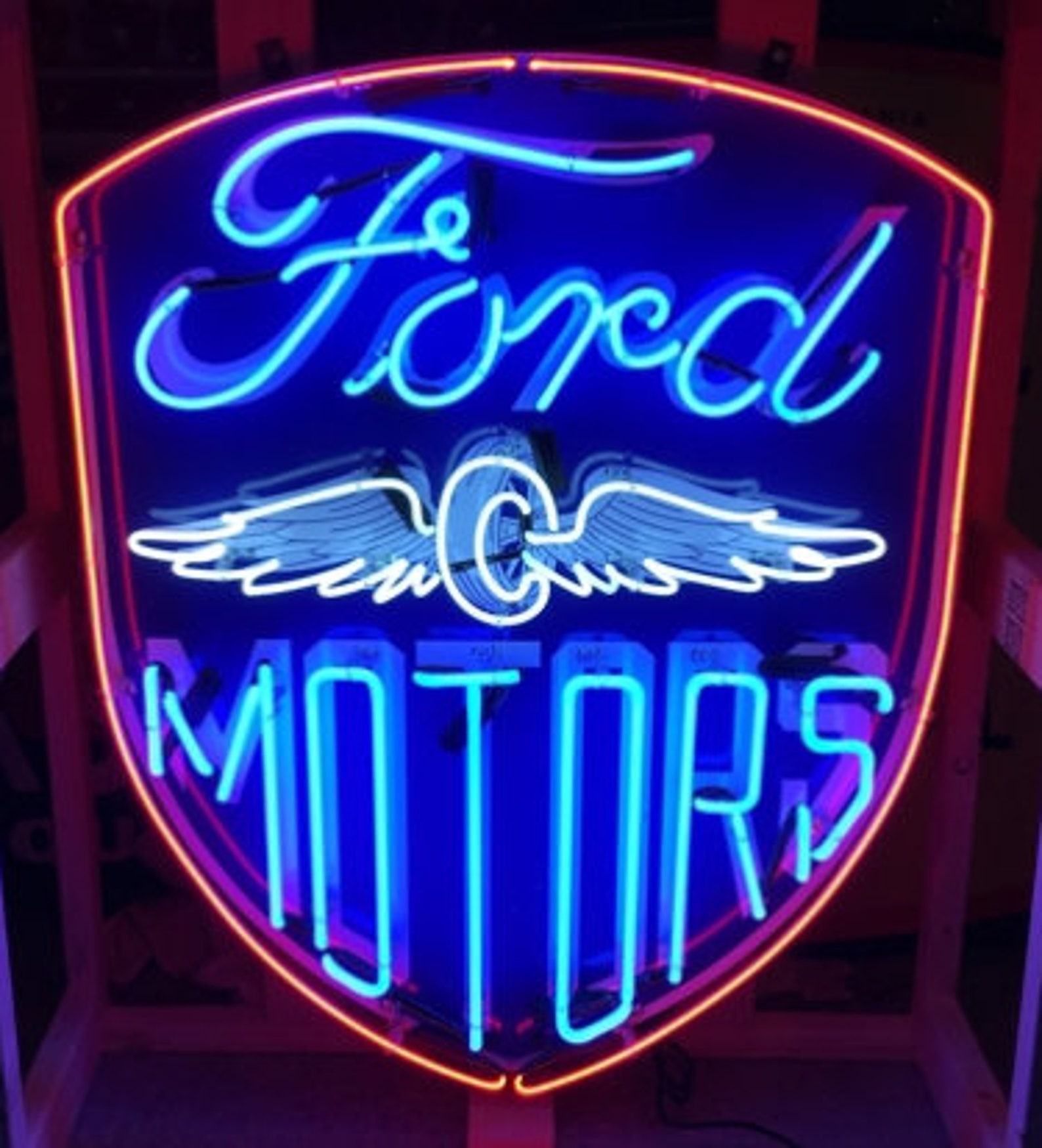 Ford Motors Neon Sign / Ford Gifts / Ford Neon Signs / Ford Etsy