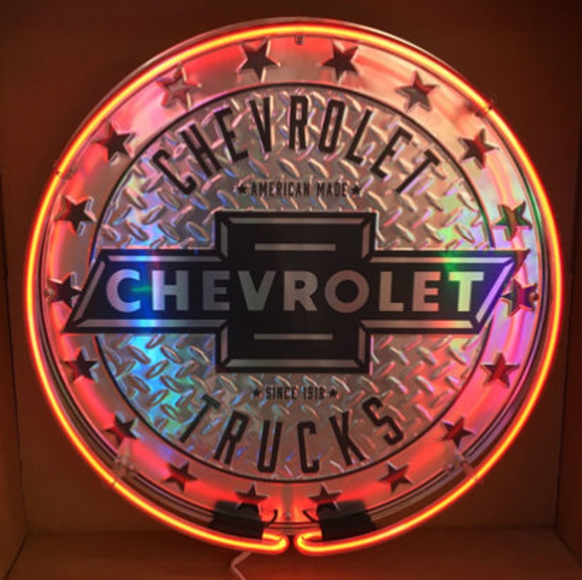 Chevrolet Trucks Neon Sign Chevy Truck Signs / Neons / Etsy