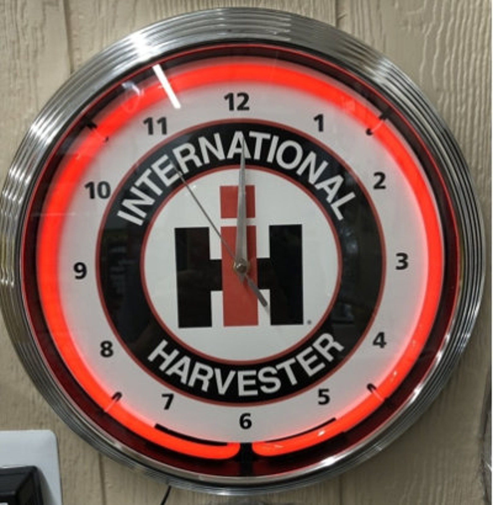 IH Neon Clock International Harvester Neons / Signs / Gift Etsy