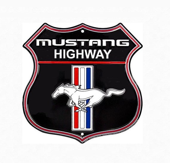 24 Licensed Ford Mustang Signs for Garage Signs for Him Etsy