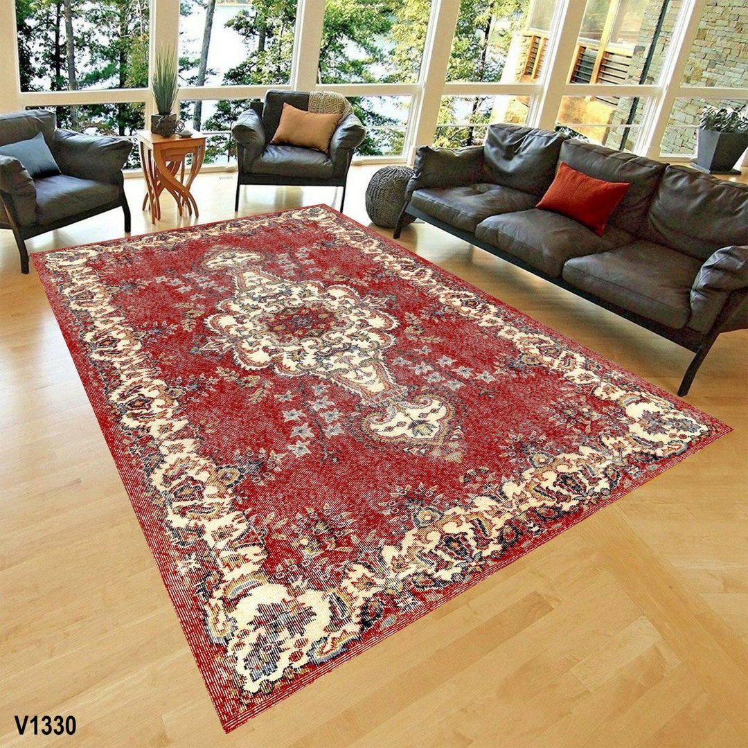 Turkish Rugs, Rug for Area, Rug for Living Room, Persian Rug, Large Carpets, Rug for Bedroom