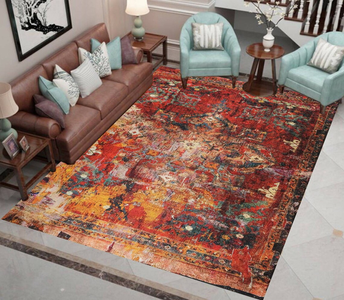 Rug for Area, Rug for Living Room, Large Carpets, Rug for Bedroom ...