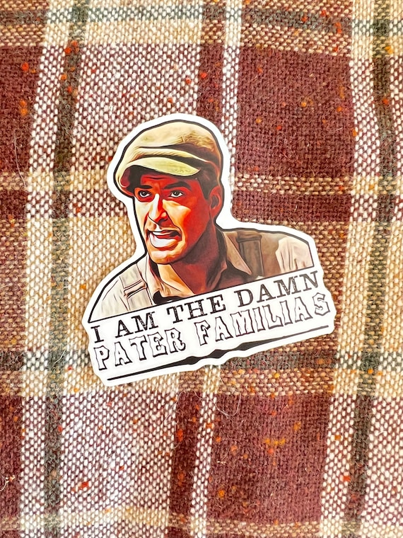 Sticker Weatherproof Vinyl O Brother Where Art Thou “pater