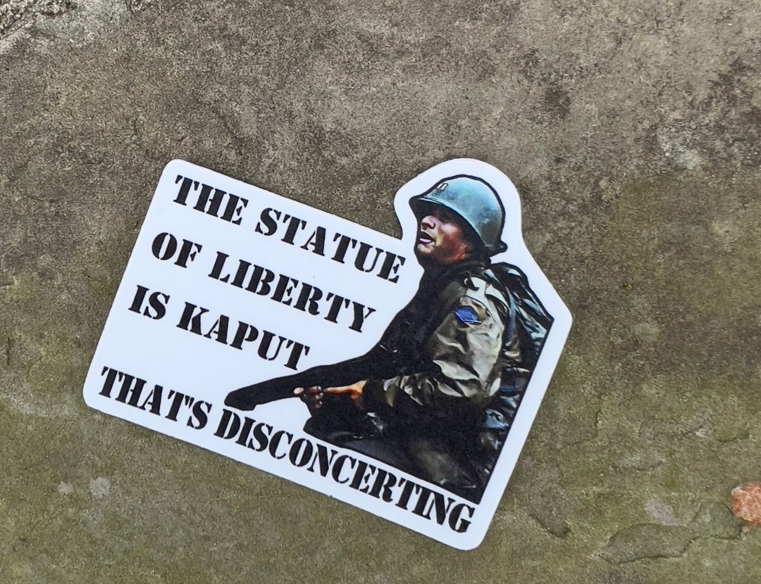 Vinyl Weatherproof Sticker WWII Saving Private Ryan Captain Miller