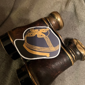 American Civil War General Patrick Cleburne’s Kepi vinyl sticker