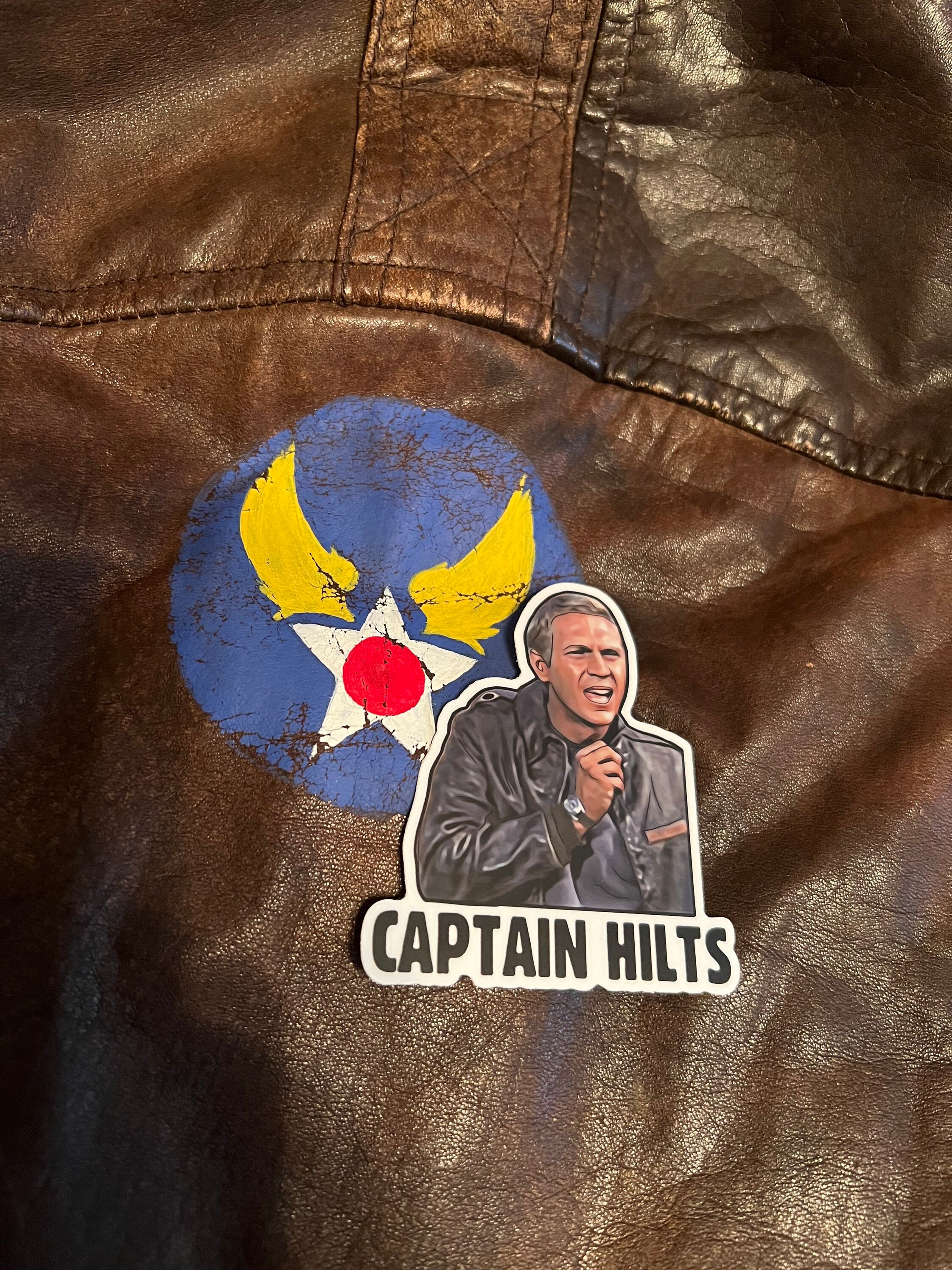 Cooler King Great Escape Leather Jacket Steve Mcqueen Great Escape