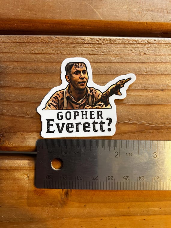 O Brother Where Art Thou “gopher Everett “ - Etsy