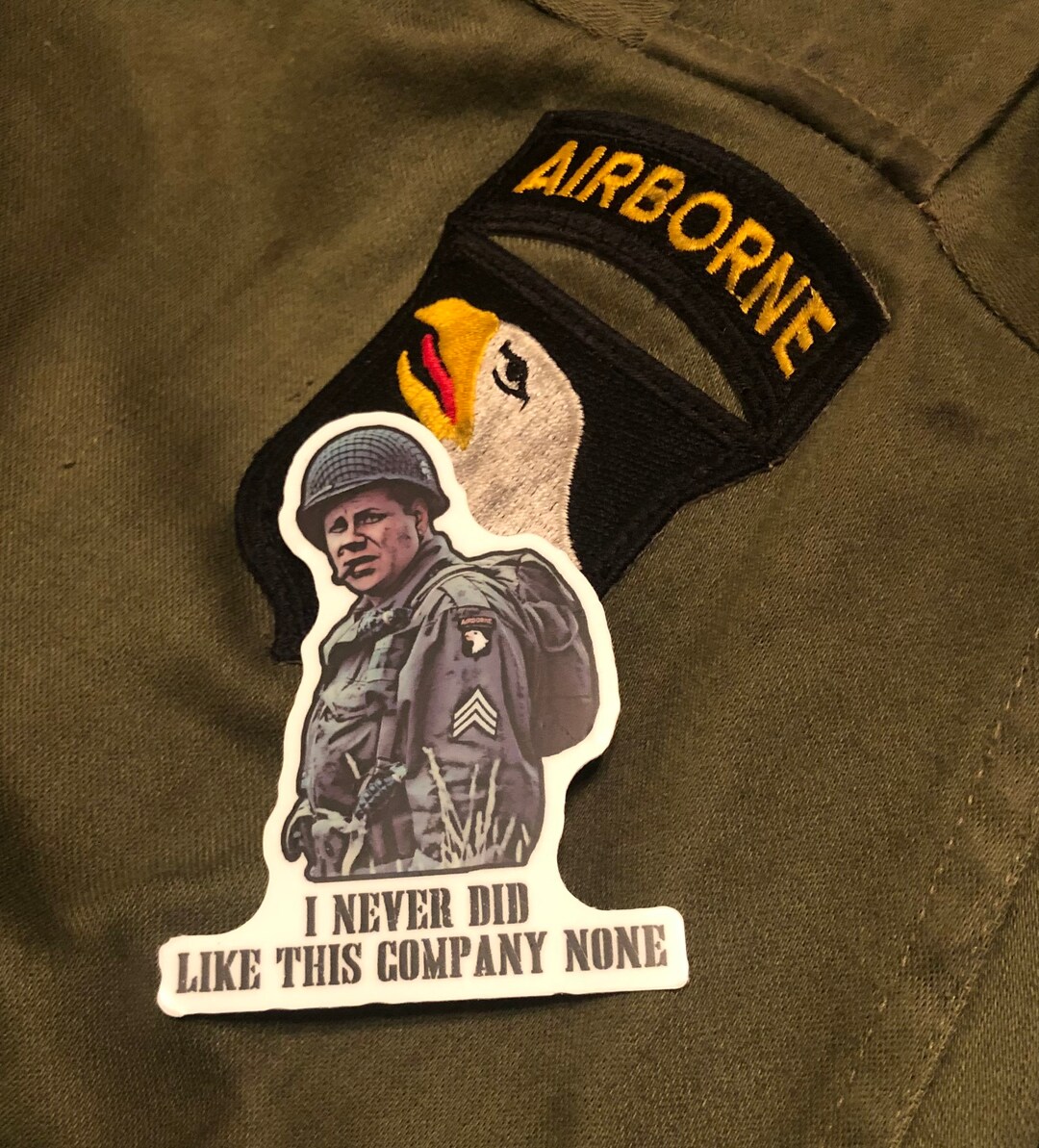 Band of Brothers SGT. Bull Randleman Etsy