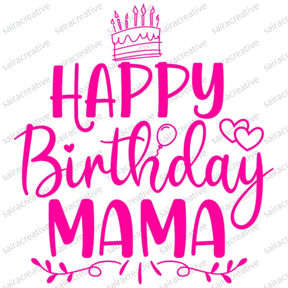 Happy Birthday Mama Happy Birthday Mommy Kids Shirt Kids Mum - Etsy