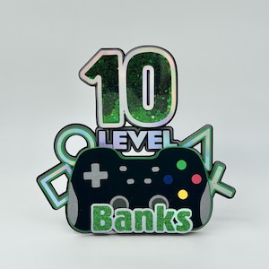 Gamer Cake Topper, Video game cake topper