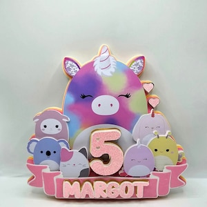Décoration de gâteau spongieuse