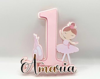 Ballerina Cake Topper