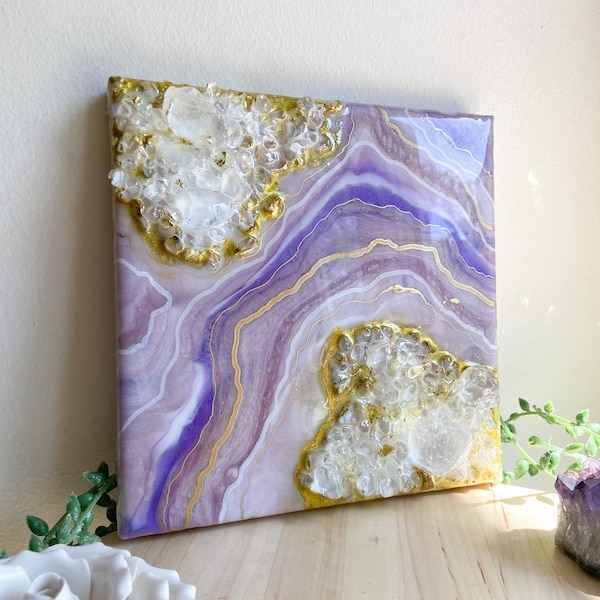 Geode Decor Etsy