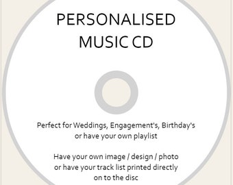 Cd Cover Etsy UK
