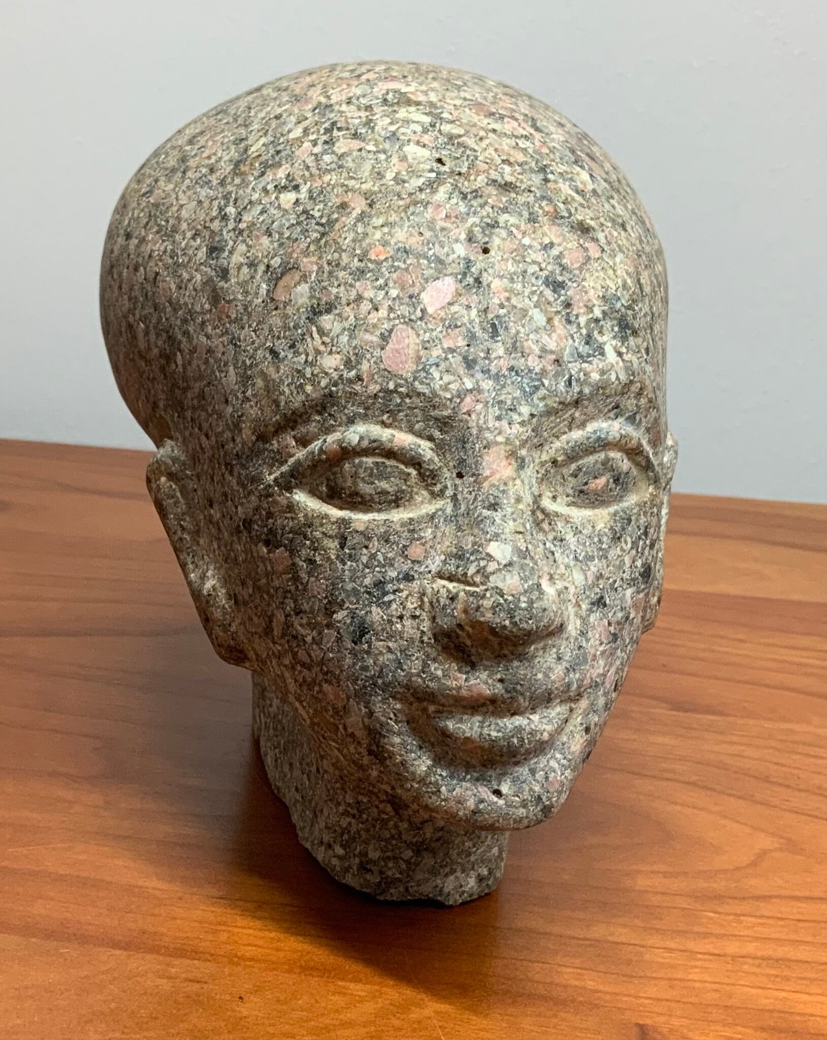 Granite Sculpture Egyptian Head Etsy