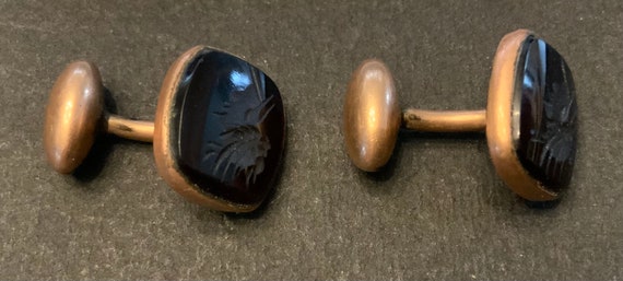 Cuff links- Onyx - image 2