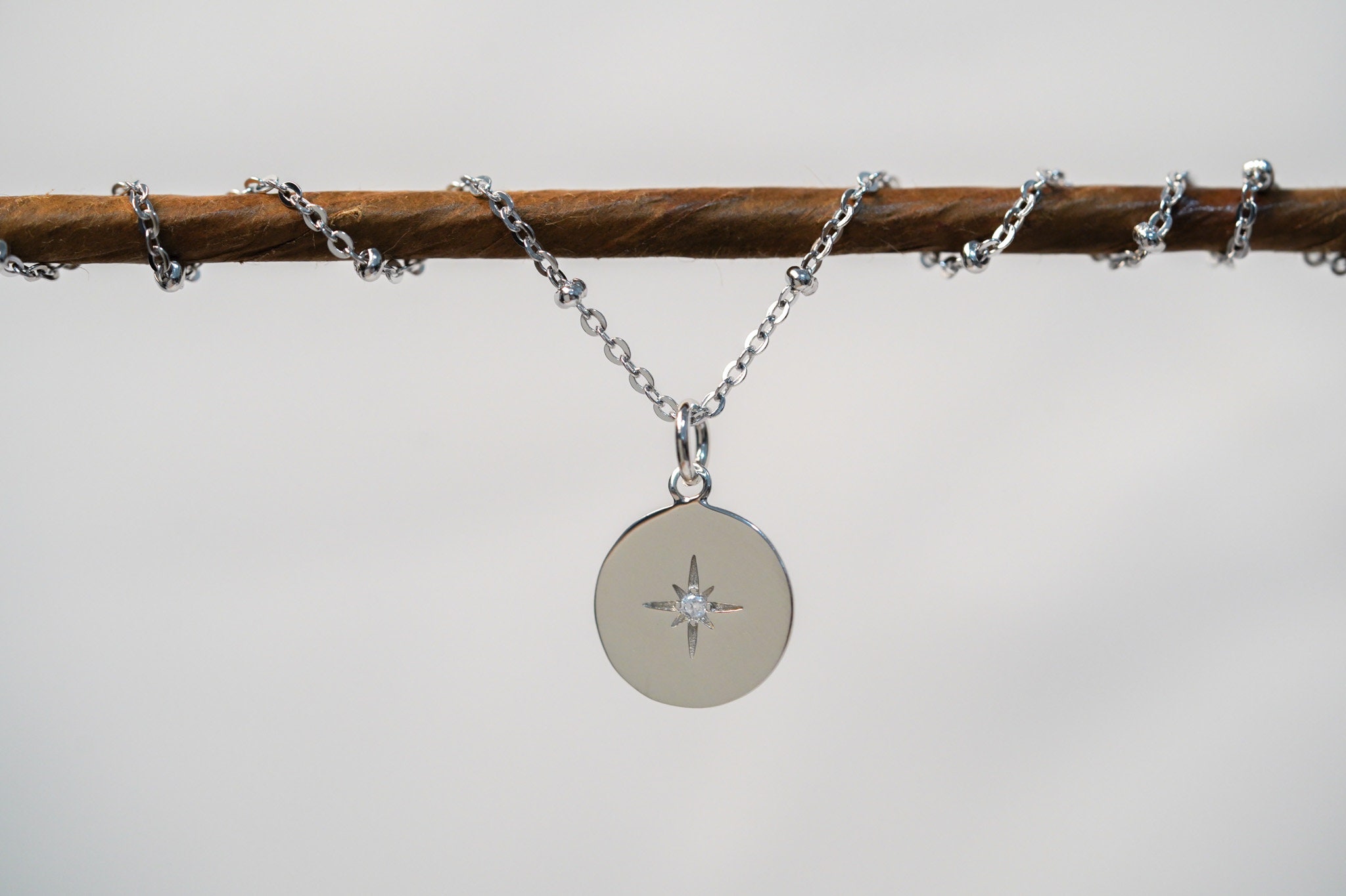 CRAFTD London NORTH STAR 50cm ネックレス シルバー | galeriaglaser